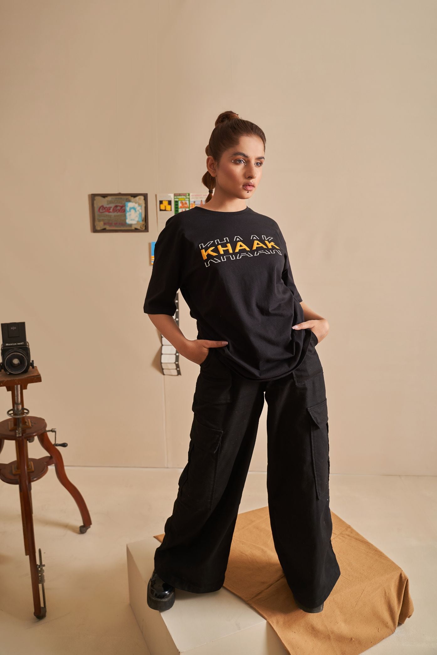 Khaak Black T-Shirt