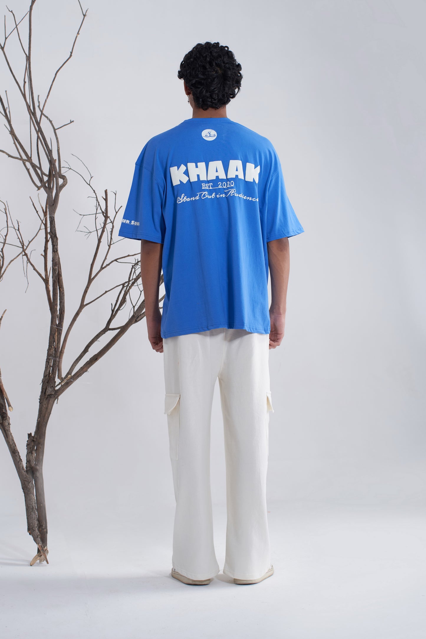 Azure Blue Khaak T-Shirt