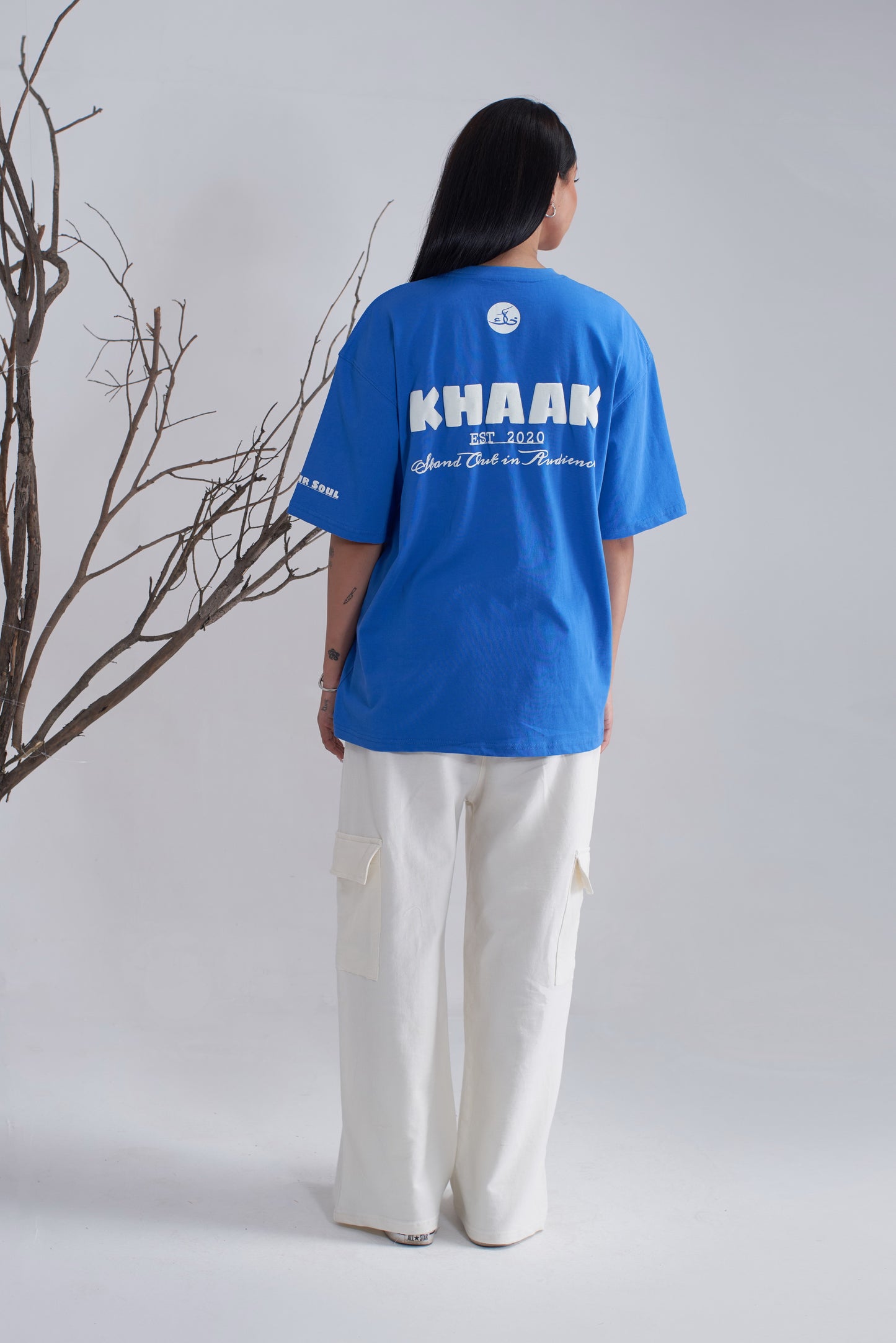 Azure Blue Khaak T-Shirt