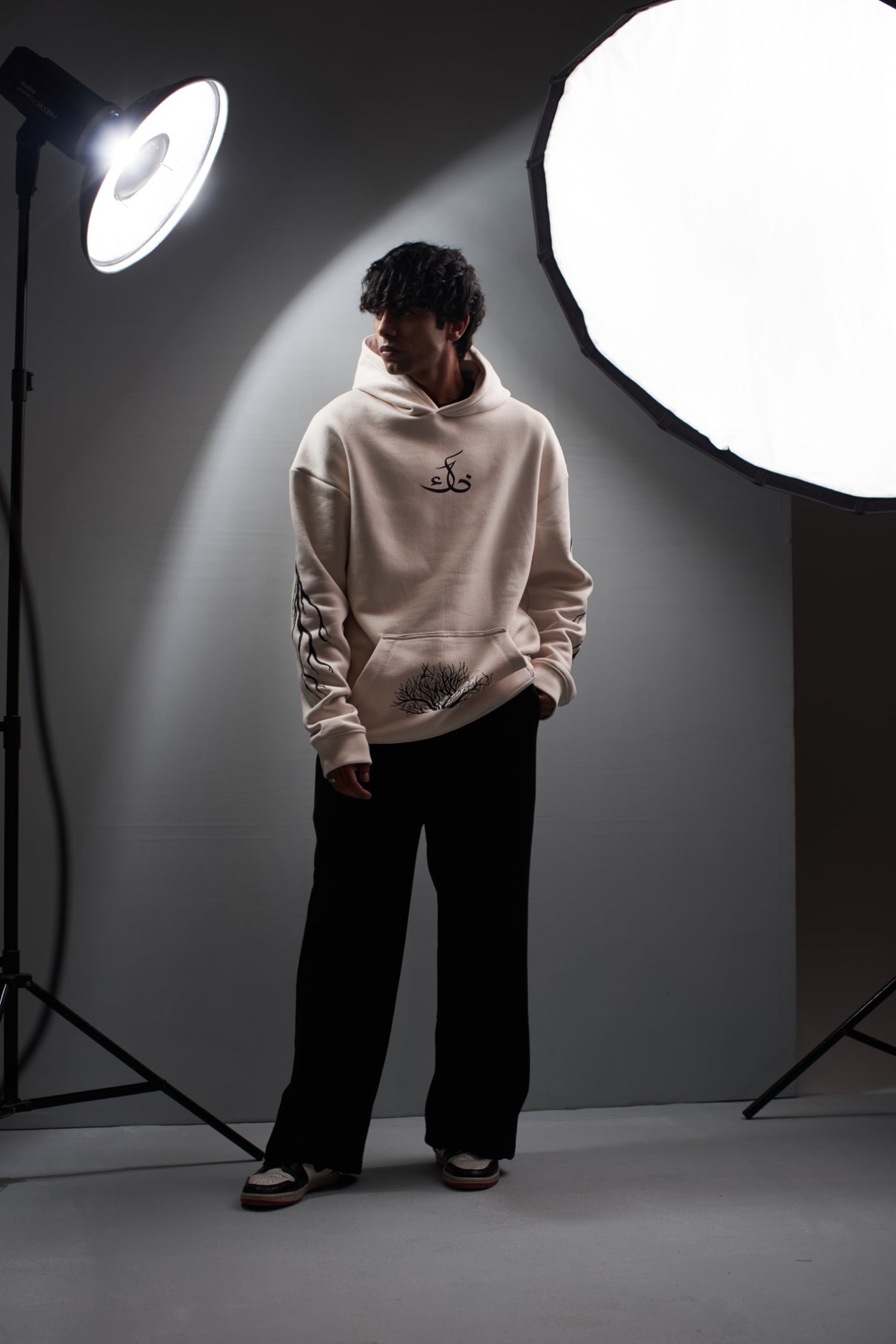 Cream Hoodie