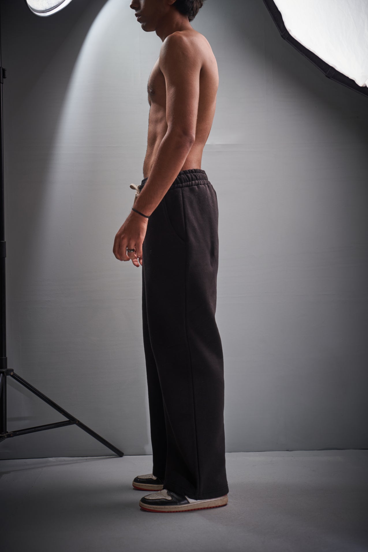 Black Wide Leg Trouser