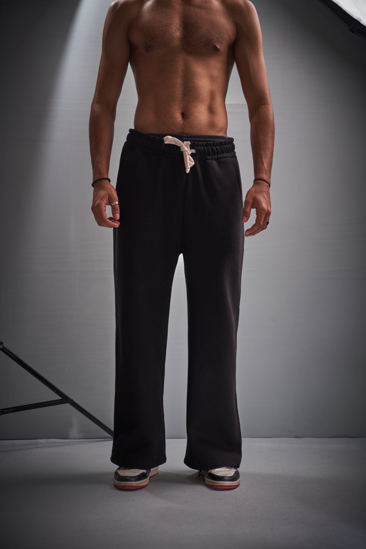 Black Wide Leg Trouser